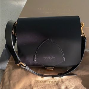 Burberry Satchel handbag: Runway / black $1895 NWT